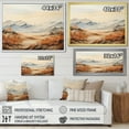 thumbnail image 4 of Designart "Whispering Serenity Of A Mountain Morning II" Landscape Mountains Floater Framed Wall Art Prints, 4 of 5