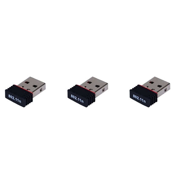 3X New Realtek USB Wireless 802.11B/G Lan Card Wifi Network Adapter RTL8188