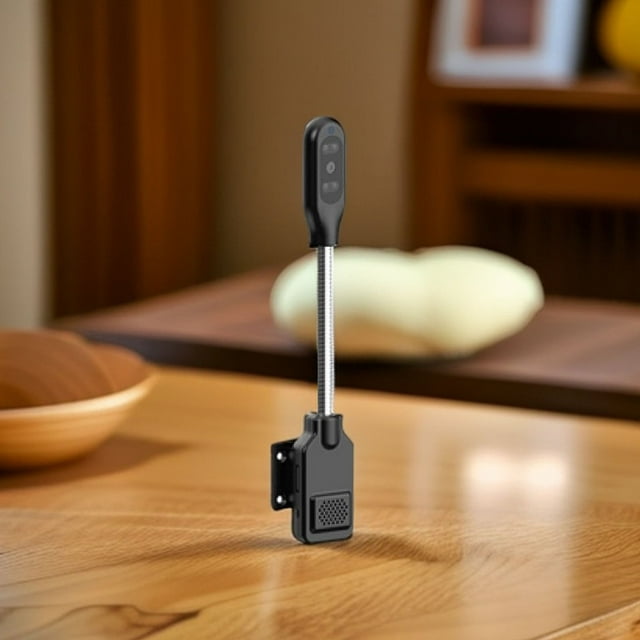 Cámara De Seguridad 4K, Cámara De Seguridad WiFi De 2,4 GHz Y 5 GHz, ABS Negro, Compatible Con Vista Remota De Hasta 256 GB Para Coche