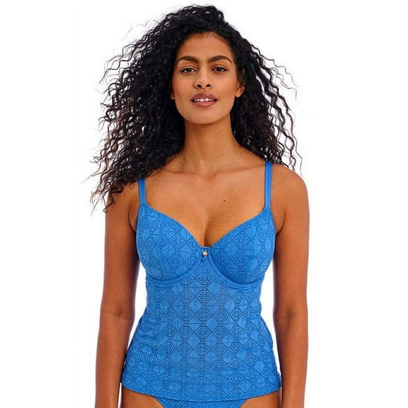 Freya Nomad Nights Underwire Plunge Tankini Top AS205456