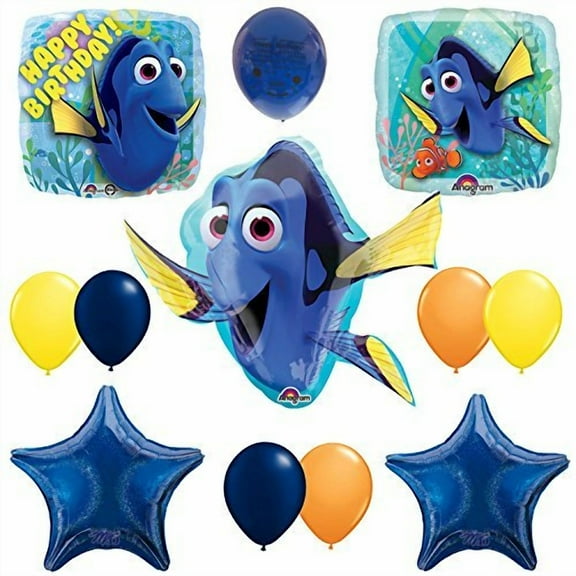 Finding Dory Happy Birthday Balloon Decoration kit