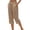 Khaki_DI09, variant on Dwellite Cotton Capri Pants for Women Loose Fit Straight Leg Drawstring Elastic Waist Cropped Pant Casual Trendy Summer Clothes White S