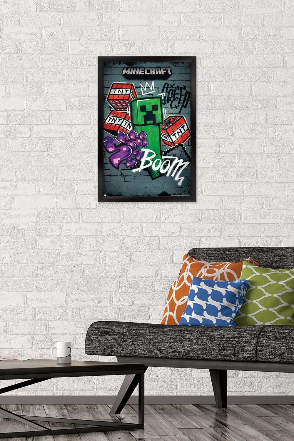 Minecraft - Creeper Do Not Enter Wall Poster