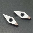 thumbnail image 2 of 2PCS VCMT1604/1103 PCD/CBN Tipped Turning Insert CNC Lathe Cutter, 2 of 6