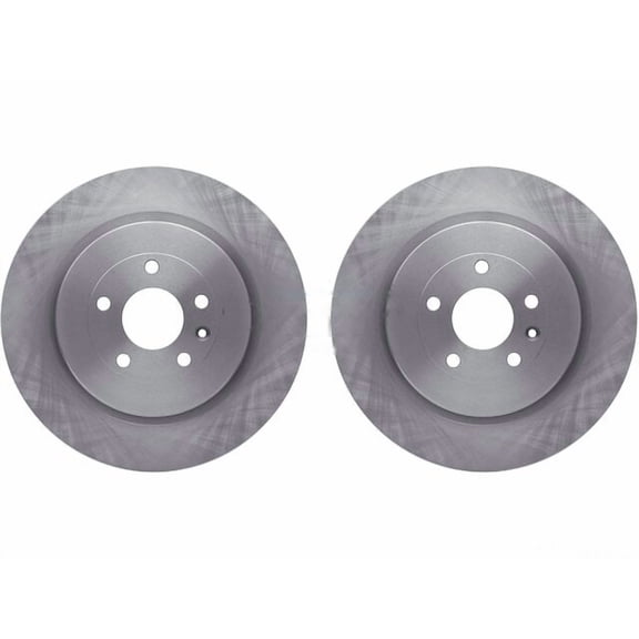Brake Rotor Set Rear for 2013-2019 Ford Flex