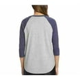 thumbnail image 3 of NEW!!! Chaser Ladies' Graphic Baseball Tee (Pltava & Small), 3 of 3