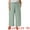 Light Green, variant on DARING DIVA Women's Plus Casual High Waisted Lounge Pants with Pockets 1X Brick Red