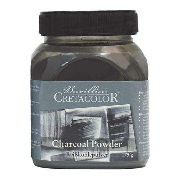 Cretacolor Charcoal Powder, 175g Jar
