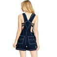 thumbnail image 3 of Revolt Womens Juniors Classic Retro Shortalls, 3 of 3