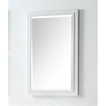 Legion Furniture Home Decorative Solid wood 24" x 36" Mirror - White
