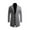 Light Gray, variant on Viikei Mens Clothes on Clearance,Gifts for Men Fall/winter New Style Plus Cotton Solid Color Woolen Lapel Men's Overcoat Jacket