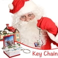 thumbnail image 4 of QTOCIO Christmas Decorations, Christmas Folding Bounce Book Mini Keychain Christmas Pendant, 4 of 5