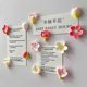thumbnail image 2 of 12pcs Refrigerator Magnet Pink Flower Resin Decorative Whiteboard Mag, 2 of 5