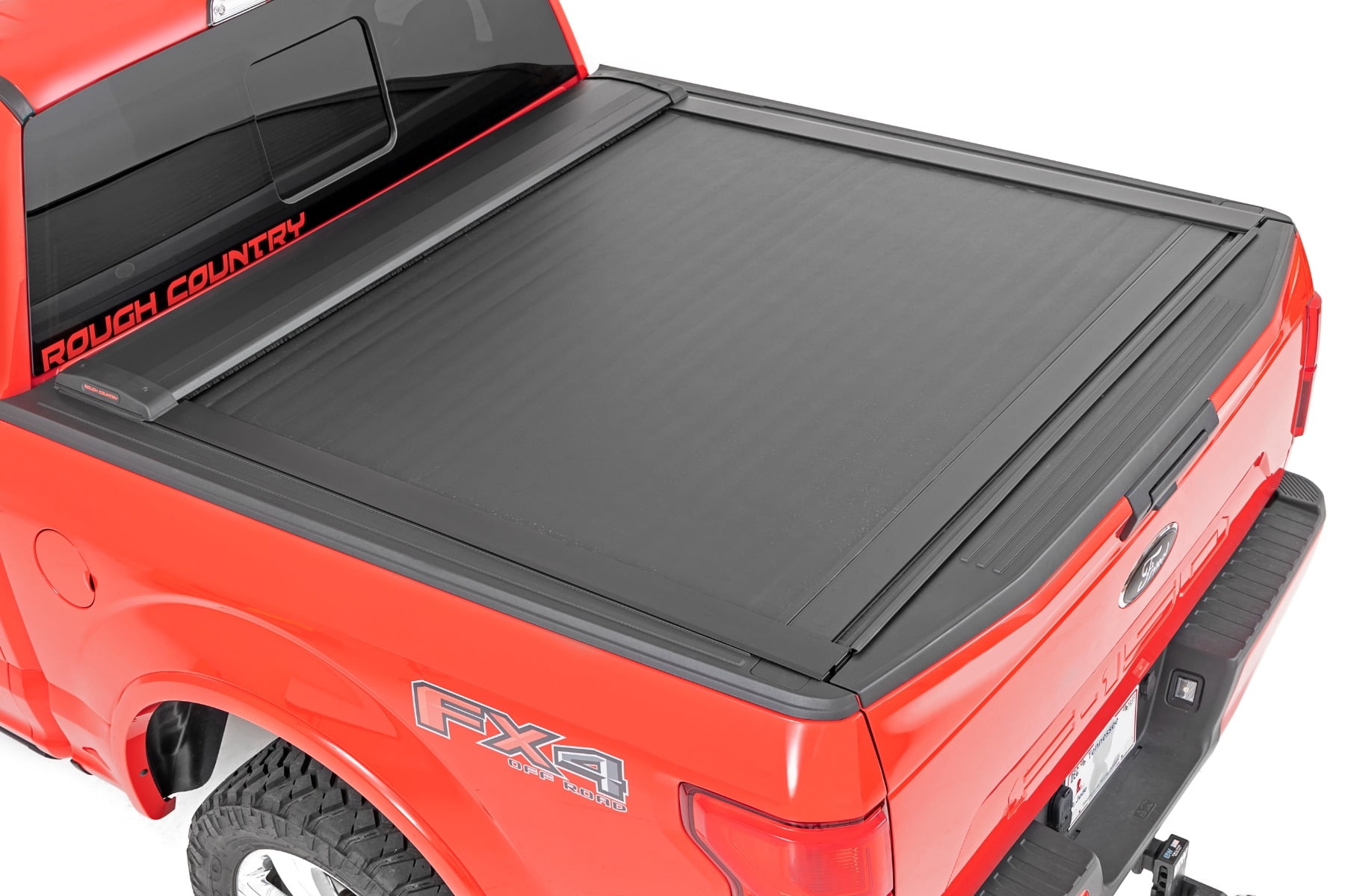 Rough Country Retractable Bed Cover for 2123 Ford F150 5'7 Bed