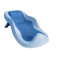 thumbnail image 2 of Soporte de baño para bebé, antideslizante, ergonómico, plegable, soporte de baño para bebé, color azul, 2 of 14