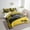 Yellow Black, variant on Erosebridal Football Theme 7 Piece Bedding Set Twin Size Rugby Game Comforter Set with Sheets Teens Sport Helmet Bed in a Bag Black Yellow Bed Set