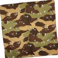 thumbnail image 2 of grinderPUNCH Unisex Camo Scarf Bandanas Large 22" Camouflage Bandana Adult Brown Headwrap Cloth Biker Unisex, 2 of 5