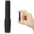 thumbnail image 1 of SF-20 BNC macho 144/430 MHz silicona suave banda dual móvil radioaficionado antena corta (negro), 1 of 9