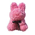 thumbnail image 3 of Lubelski Artificial Flower Not Withered Smooth Edges Fine Workmanship Easy Care Non-fading Gift PE Material Cute Rabbit Simulation Rose Valentines Day Gift, 3 of 8