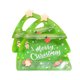 thumbnail image 1 of 50 bolsas selladas para galletas y bocadillos navideños, con forma de árbol de Navidad, con diseño original, para regalo, cajas herméticas., 1 of 1