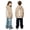 R30/Khaki, variant on Vividxx Boys Hoodies Back Letter Print Pullover Hoodie Long Sleeve Hooded Sweatshirt Casual Soft Top For Kids For Fall Winter Daily Wear 2-3 Years