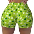 thumbnail image 2 of Fotbe St. Patrick's day Seamless Shorts, Womens Workout Shorts High Waist Stretch Booty Short for Gym/Yoga/Running/Biking-XX-Large-X-Large, 2 of 8