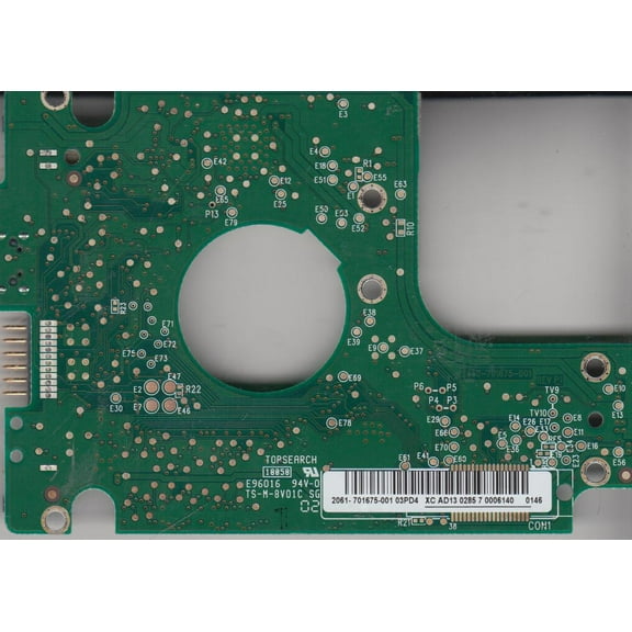 WD3200BMVV-11A1CS0, 2061-701675-001 03PD4, WD USB 2.5 PCB
