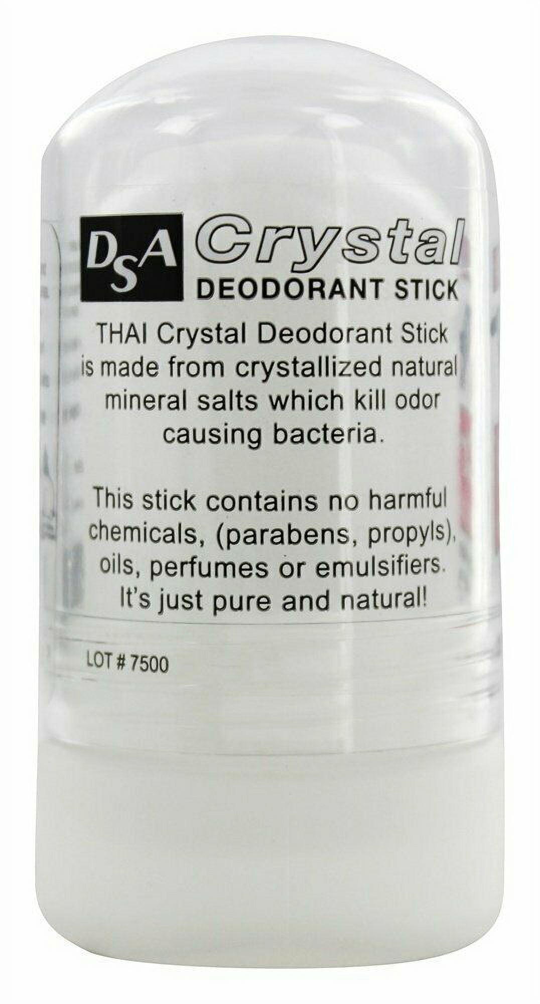 Amazing Thai Crystal Mini Deodorant Stick 24-Hour Protection, Pack of 5