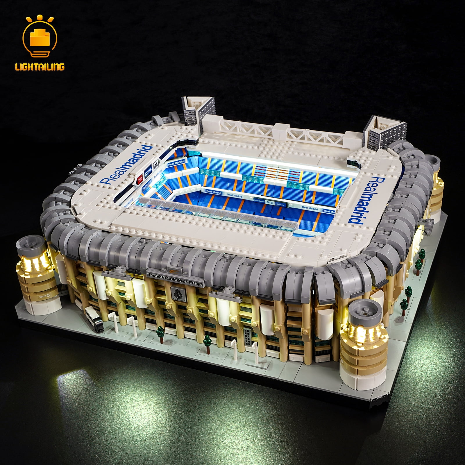 LIGHTAILING Led Light Kit for Legos 10299 Creator Real Madrid - Santiago Bernabéu Stadium Building Blocks Model(Not the Legos Model) - Walmart.com