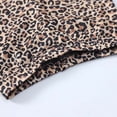 thumbnail image 4 of IROINNID Girls Leggings Sweet Cute Flare Pants Graphic Print Elastic Waist Two-piece Set,Brown, 4 of 7
