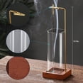 thumbnail image 2 of HTSQYL Incense Holder for Sticks, Anti-Ash Flying Incense Burner with Removable Glass Ash Catcher No Mess, Wooden Incense Holder for Meditation Yoga Spa Room Decor, 2 of 7
