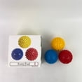 thumbnail image 4 of RomyTual Massage balls,Spiky Massage Balls for Feet, Back,Hands, Muscles - Firm, Medium and Soft Spiked Massager Rollers for Plantar Fasciitis, Exercise,Neuro-Balance, Physical Therapy, 3-inch, 4 of 9
