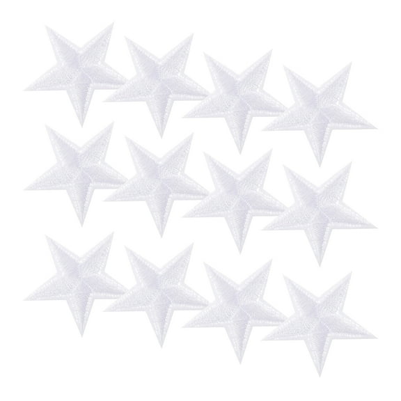 FRCOLOR  50 Pcs Embroidery Patches Sewing Stars Embroidered Appliques