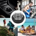 thumbnail image 5 of YAHHU Flip Straw Lid Fit for Stanley 40oz Cup, Premium Double Drinking Mouth Spill Proof Silicone Lid Replacement, Leakproof Mug Cover with Reusable Straw, Black (4.2 x 4.2 in / 10.6 x 10.6 cm), 5 of 9