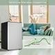 thumbnail image 4 of Congelador vertical Maine 106L 3, termostato ajustable, plateado, 4 of 7