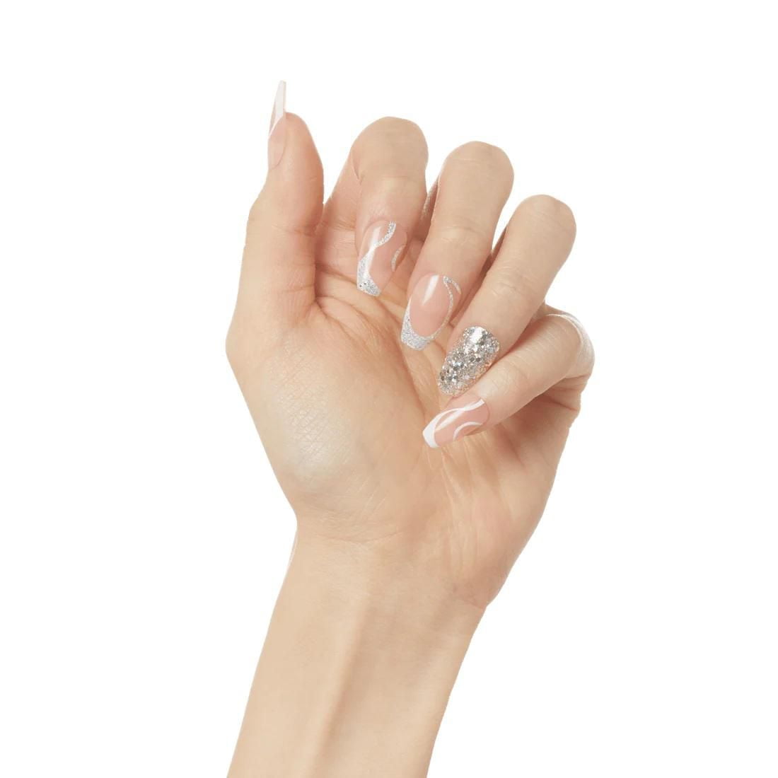 KISS Voguish Fantasy Nails - Fake Nails, 28 Count, Medium