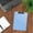 Light blue, variant on Plastic Clipboard, File Clipboard, 12.4 X 8.8-Inch Letter-Size Clipboard, Hanging File Clipboard, Office Supplies, Plastic Clipboard With Metal Clip, Suitable For Home, School, And Office Use