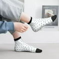 thumbnail image 2 of Pofeuu Party Shark Cute Print 30cm Socks, Adult Running Hiking Socks for Youth and Adult, 2 of 7