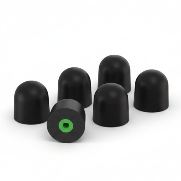 Puntas de repuesto de espuma viscoelástica FLARE AUDIO Isolate 2, talla pequeña, 3 pares