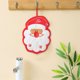 thumbnail image 4 of Toalla de mano navideña para baño y cocina CLLC, toalla colgante navideña, juego de paños de cocina navideños. Adecuado para limpieza en seco, cocina, decoración, toalla colgante navideña (A)., 4 of 7