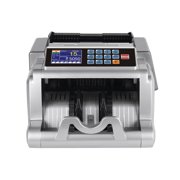 Money Counter Machine, Currency Detector With LCD Display Total Point Detector USD Euro Multi-Currency Currency Detector UV MG ,Accurate and Fast