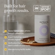 Nutrafol Postpartum Hair Growth Supplements, Clinically Tested for Visibly Thicker Hair and Less Shedding, Breastfeeding-friendly - 1 Month Supply