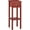 Red, variant on LiteHaven Narrow End Table with Drawer and Bottom Shelf, Slim Side Table for Small Spaces, Skinny Modern Space-Saving Accent Desk for Living Room, Set of 1,Red