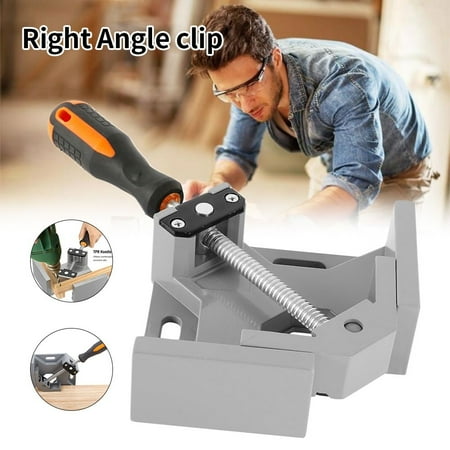 Willstar Corner Clamps Right Angle Clamp Heavy Duty Aluminum Alloy Wood Clamps Jig Tools for Woodwork Picture Framing with Swing...