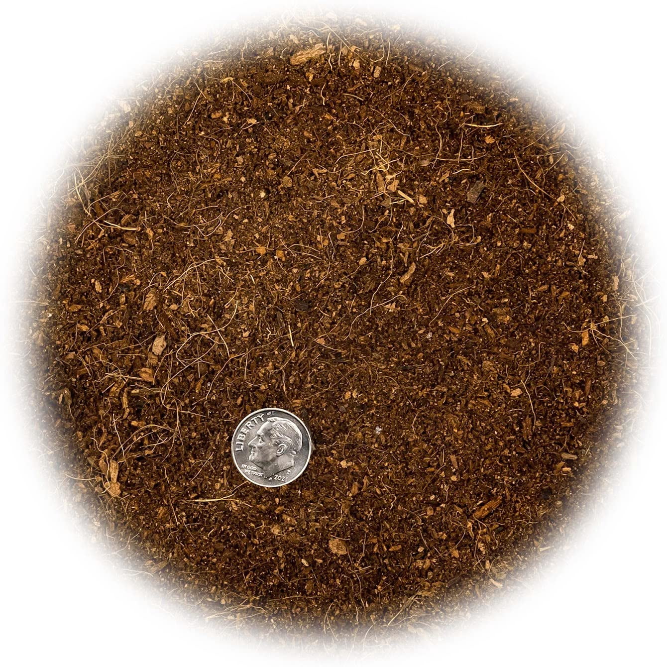 Premium Organic Coconut Coir Mix for Home Gardening - All Natural Soil Amendment - PH Balanced and Double Washed Coco Coir by Gardenera Labs (5 Quart Bag)
