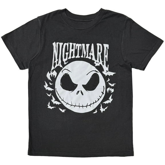 The Nightmare Before Christmas Boys Jack Bat Face T-Shirt, Sizes 4-16