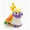 Yellow, variant on Fluffy Parrot Plush Toy 6.3'' Simulation Parrot Bird Stuffed Animal Cute Plush Bag Pendant Accessory