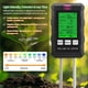 thumbnail image 5 of Probador de Suelo Multifuncional 6 en 1 Fertilidad del Suelo PH Temperatura Humedad Luz Solar Detector de Humedad del Aire para Jardinería, 5 of 8