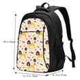 thumbnail image 5 of Daiia Cartoon Poodle Dog Pattern USB Charging Backpack for Men and Women, Anti-Theft Backpack,Travel Backpack,School Backpack,College Backpack,Laptop Backpack, 5 of 7