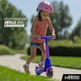 thumbnail image 3 of M8TRX Beginner Two Wheel Kick Scooter for Kids and Toddlers, Ages 2.5 +, Balance and First Scooter, Pink, 3 of 9